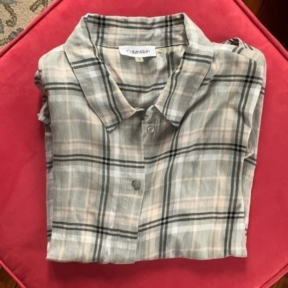 calvin klein button down